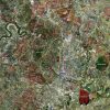 2017 Austin Rolled Aerial Map – Classic Print Scale (32”x41”)