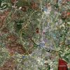 2017 Austin Rolled Aerial Map – Professional Print Scale (48”x61”)